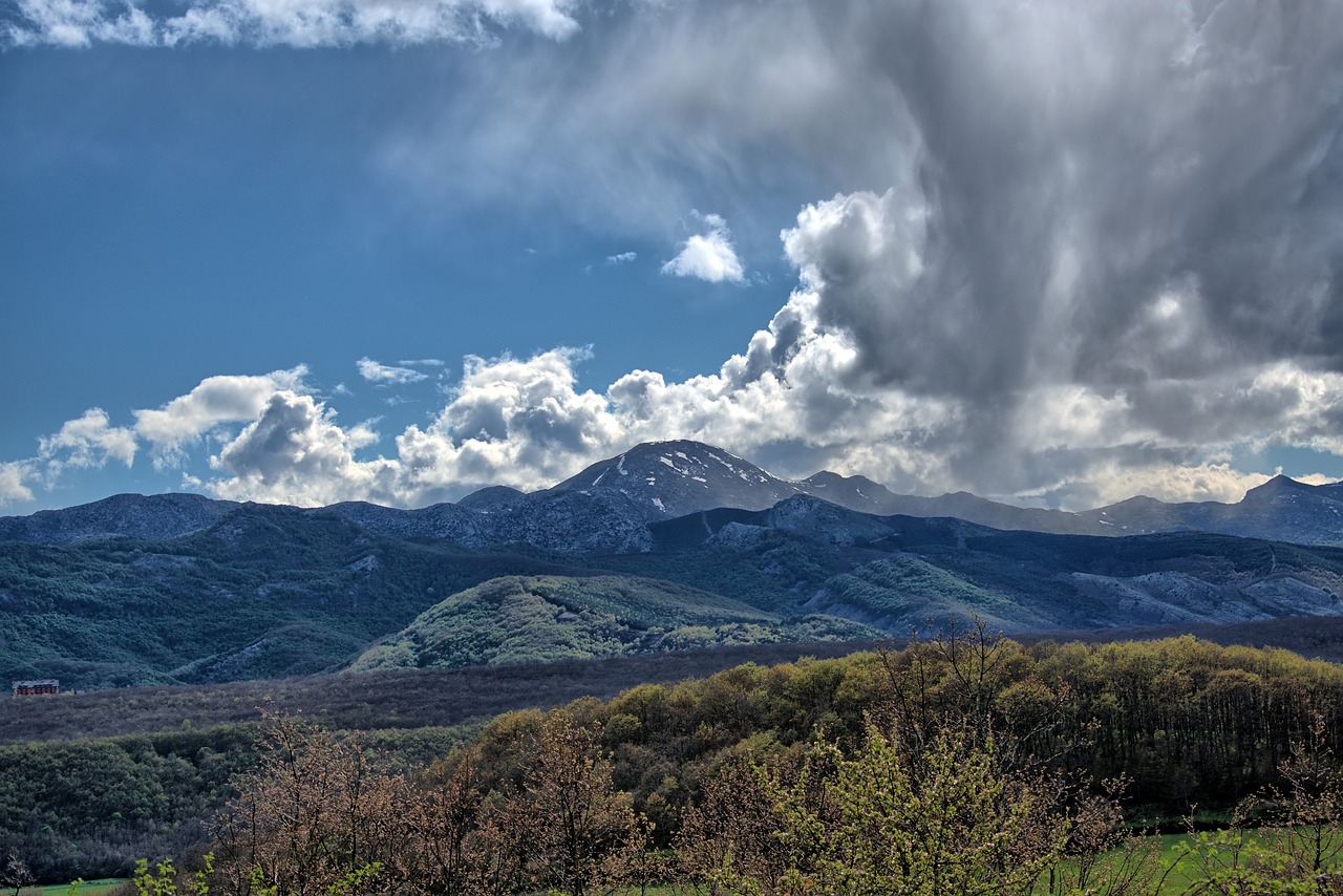 nature  sky  mountain landscape free photo