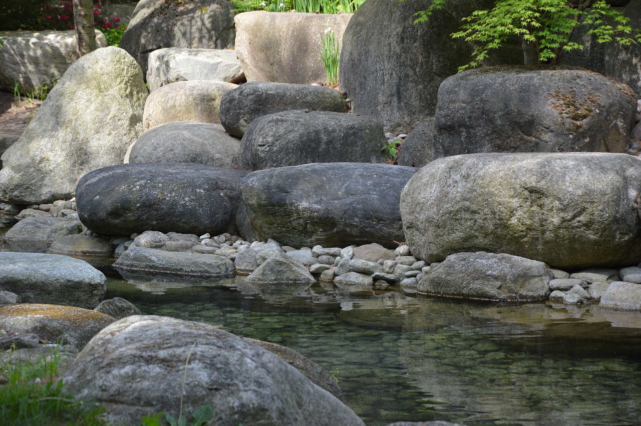 nature  stones  river free photo