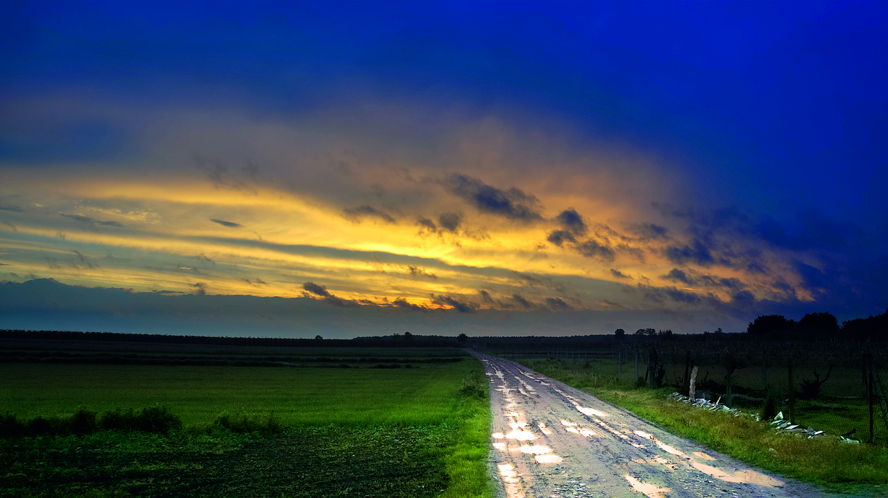 nature  way  sky free photo