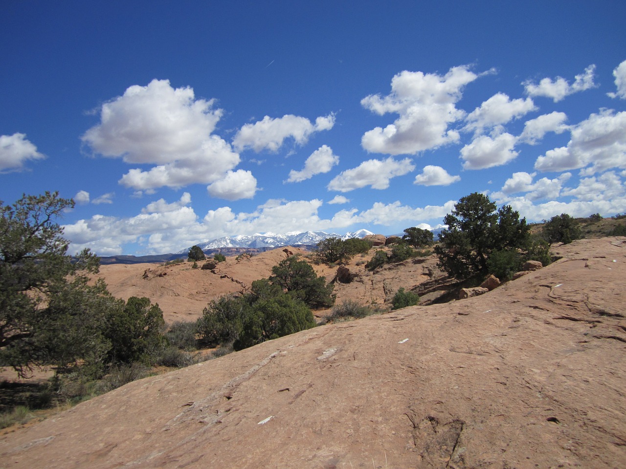 nature desert clouds free photo