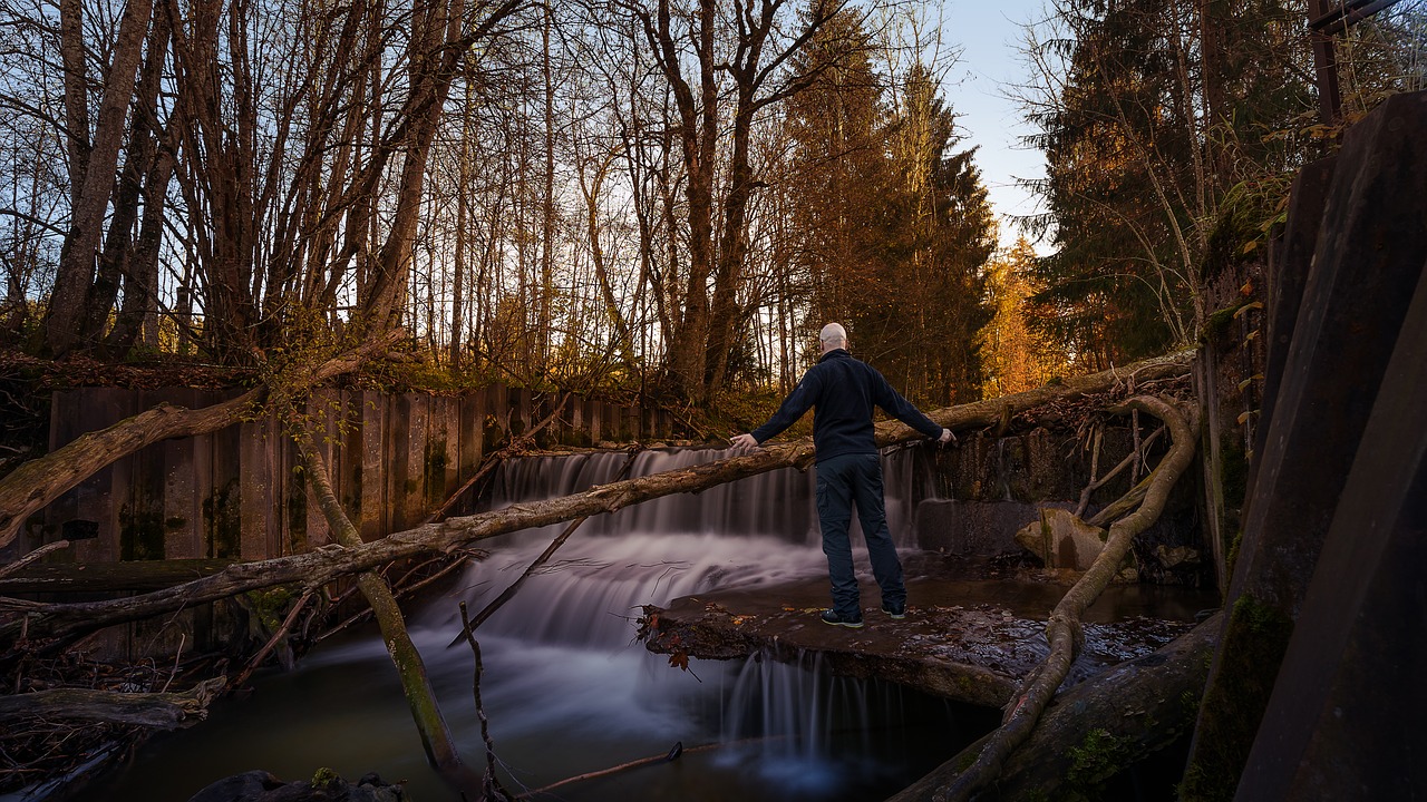 nature  landscape  waterfall free photo