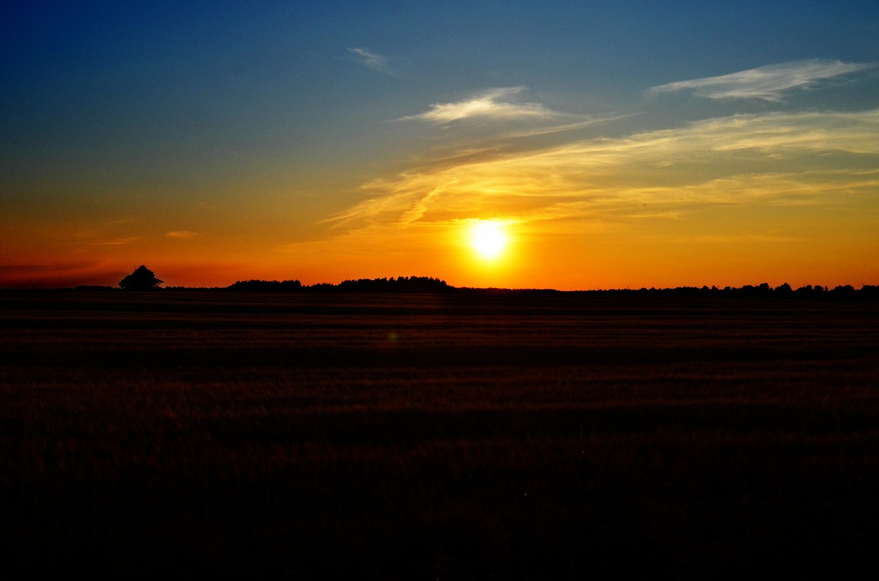 nature landscape sunset free photo