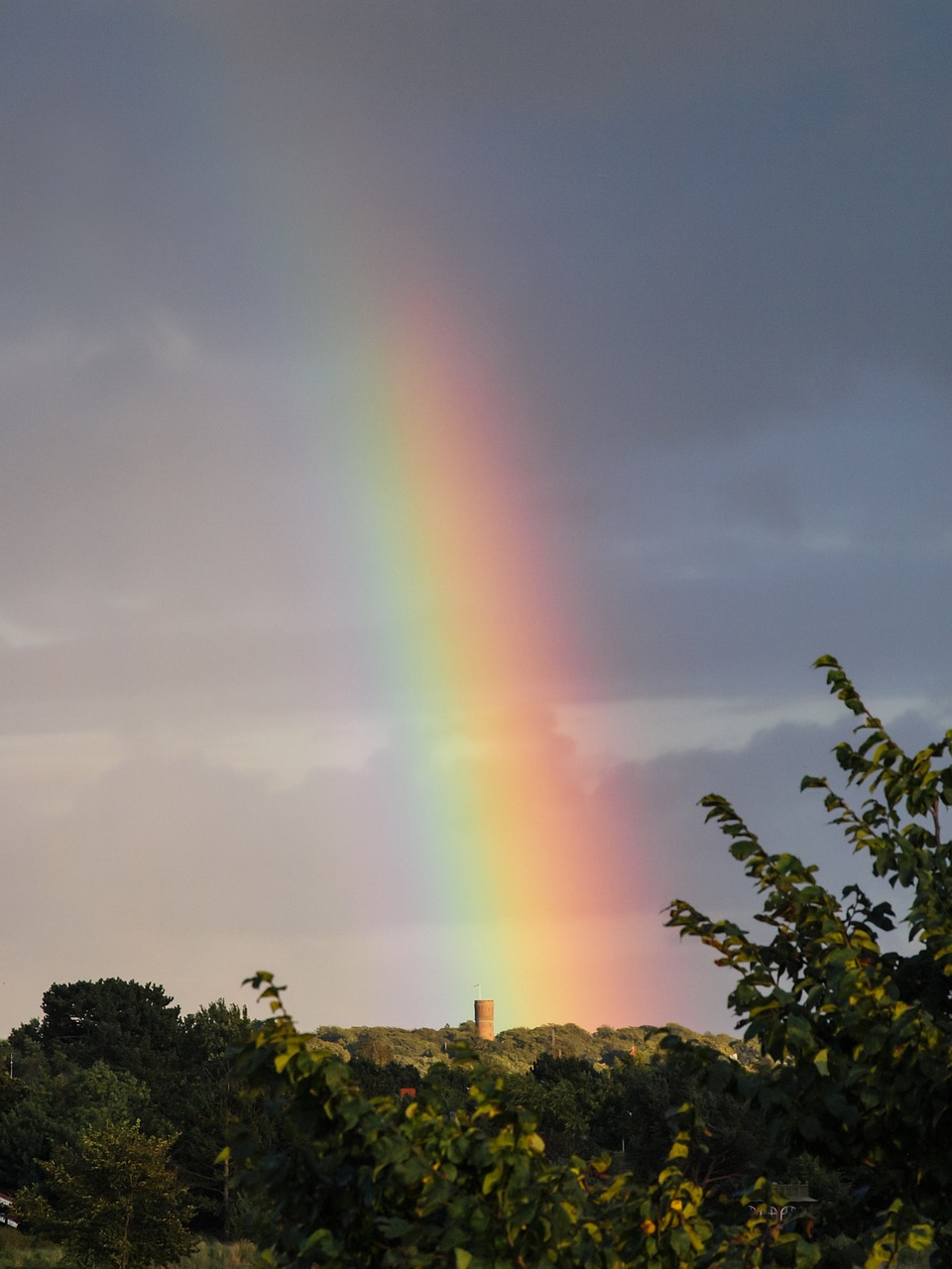 nature rainbow color free photo