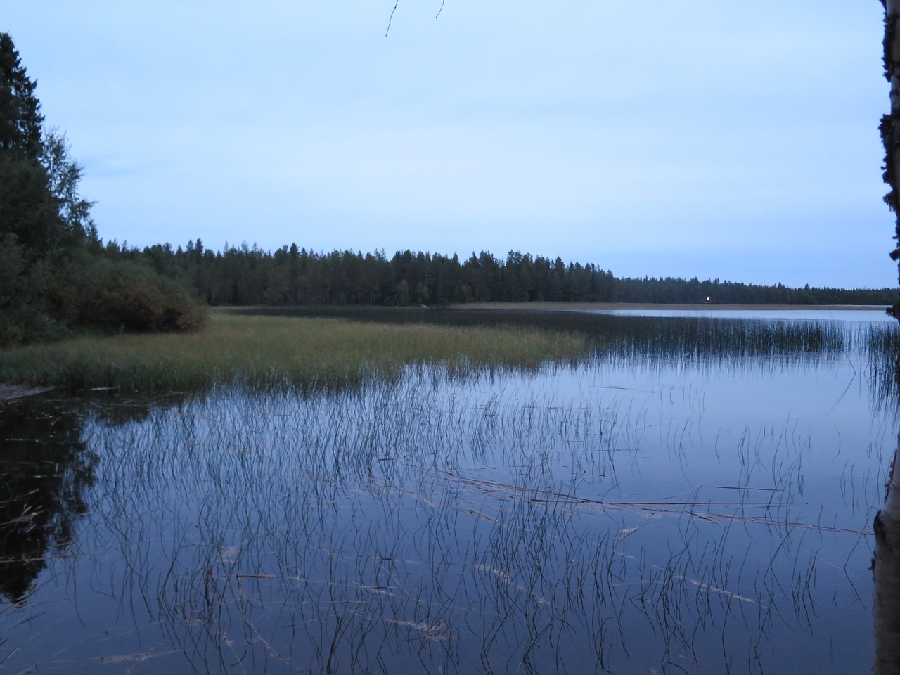 nature lake finland free photo