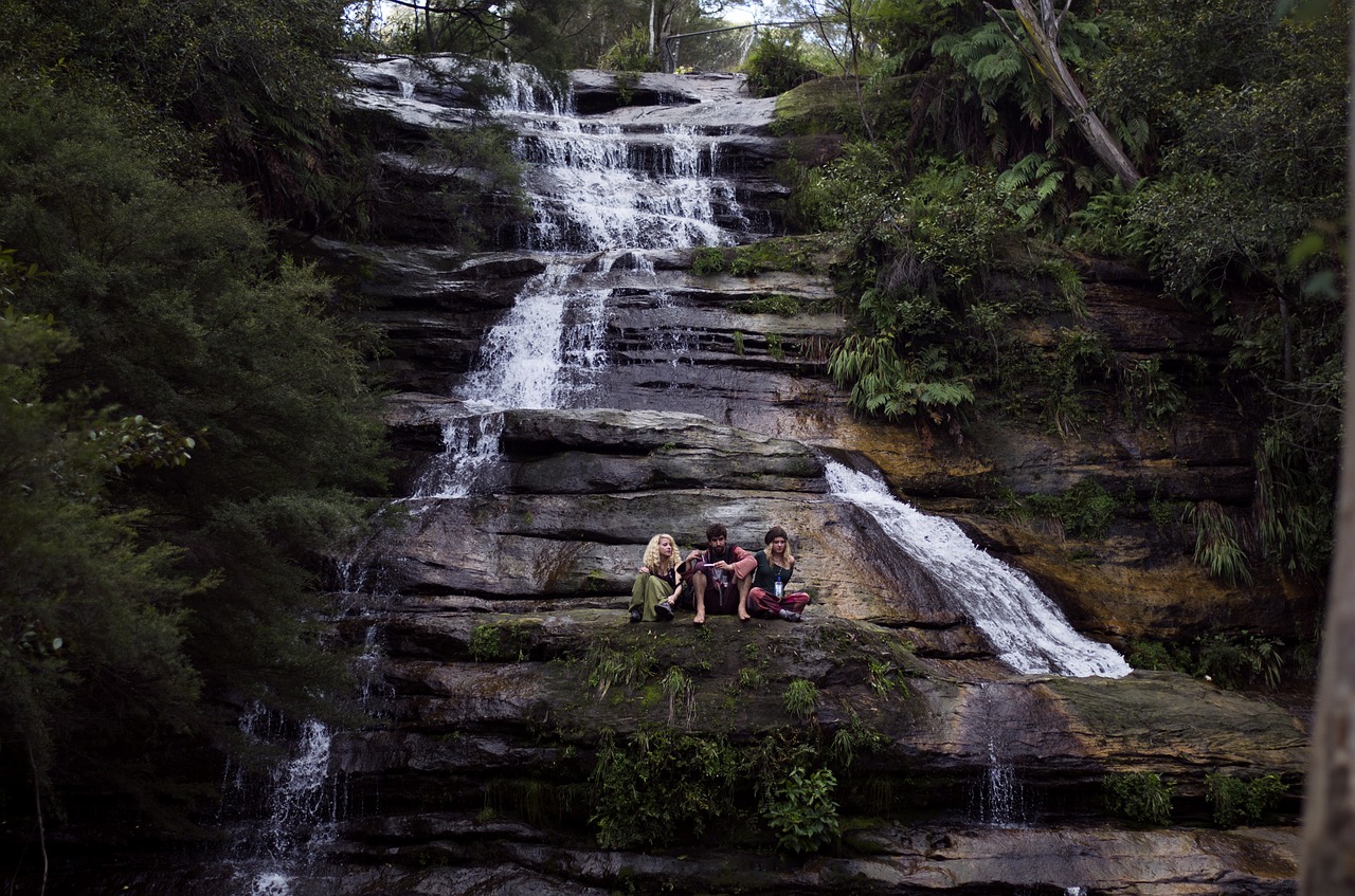 nature waterfall stream free photo
