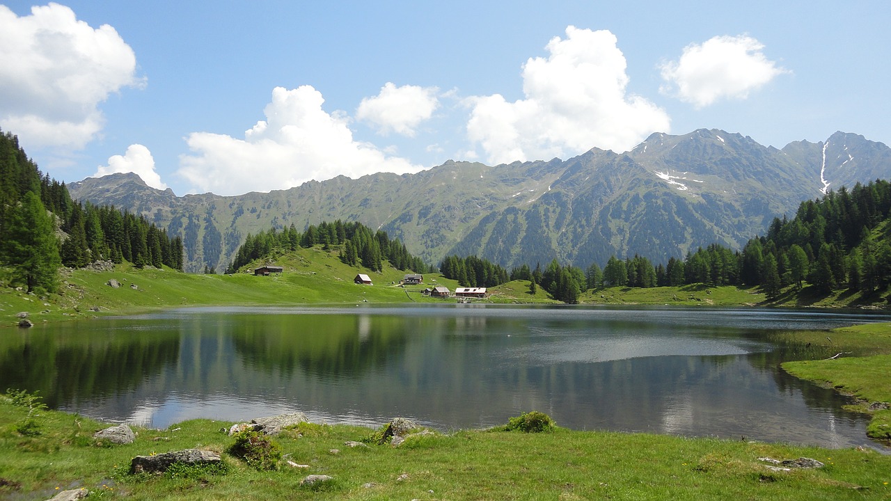 nature bergsee alpine free photo