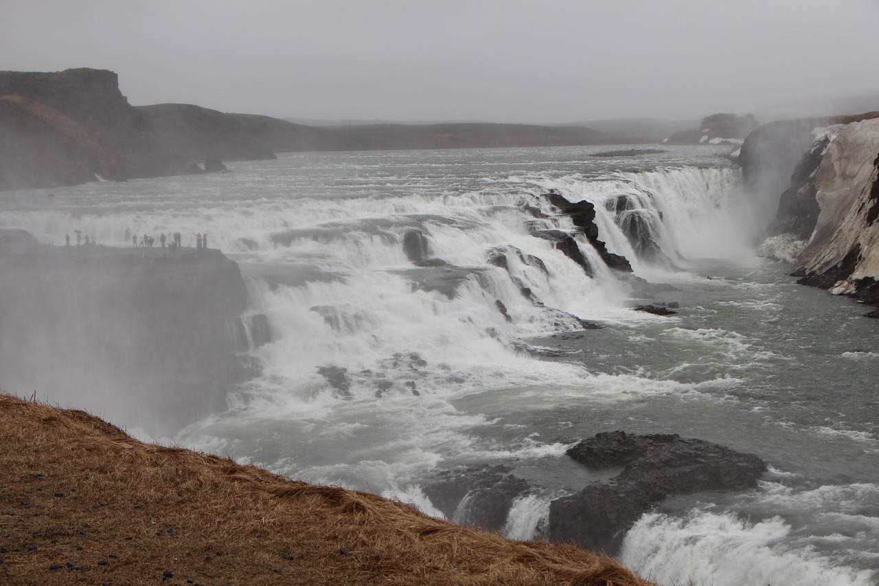 nature waterfall iceland free photo