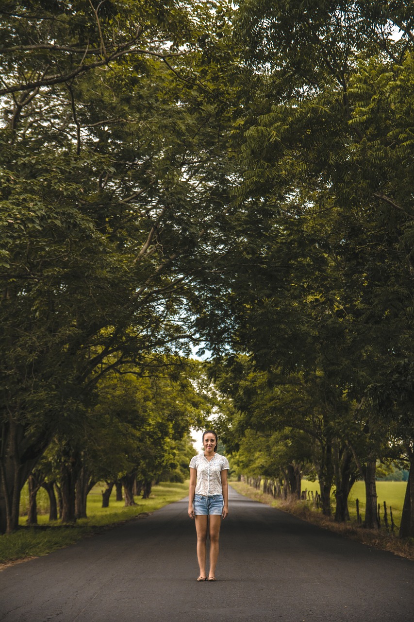 nature path girl free photo