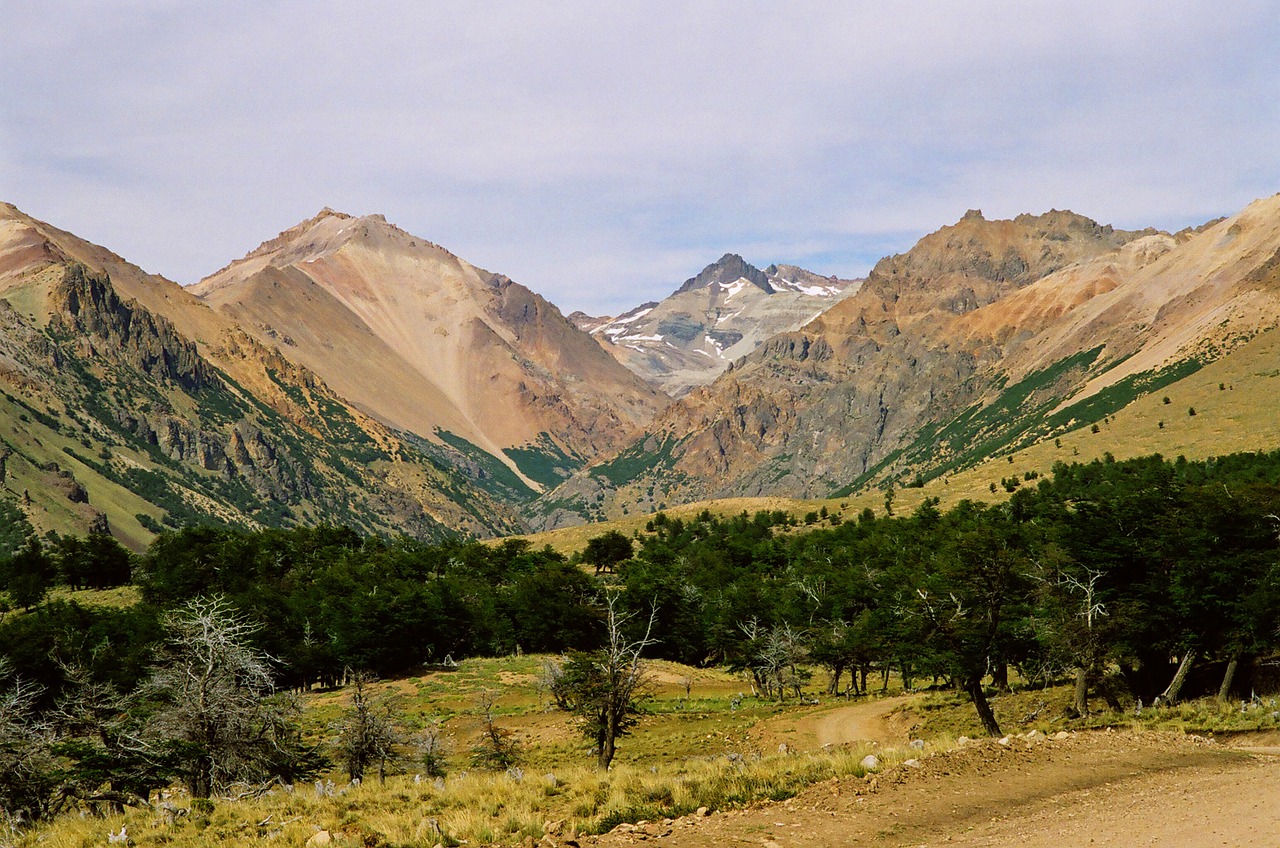 patagonia mountains nature free photo