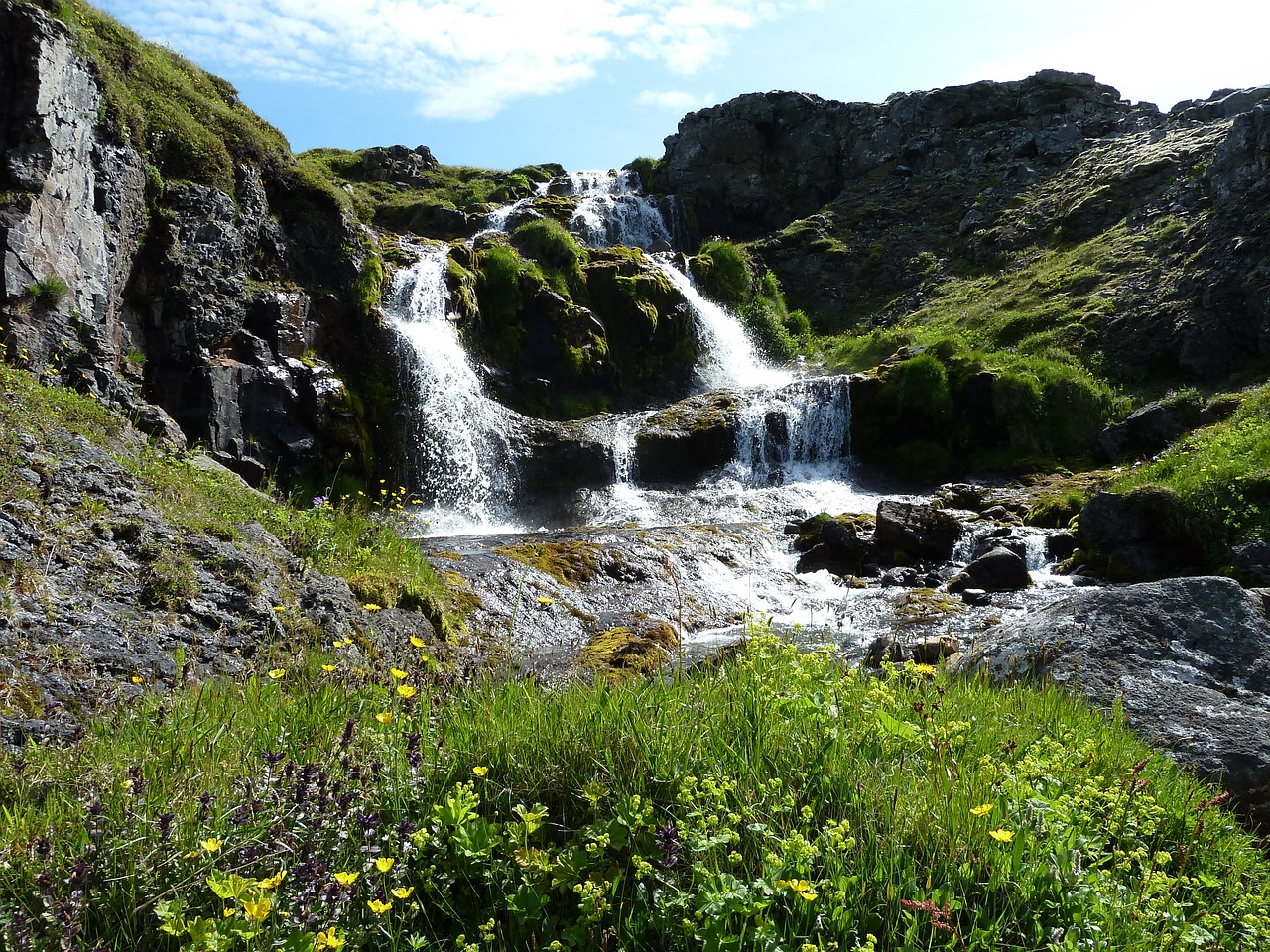 nature icelandic nature scenery free photo