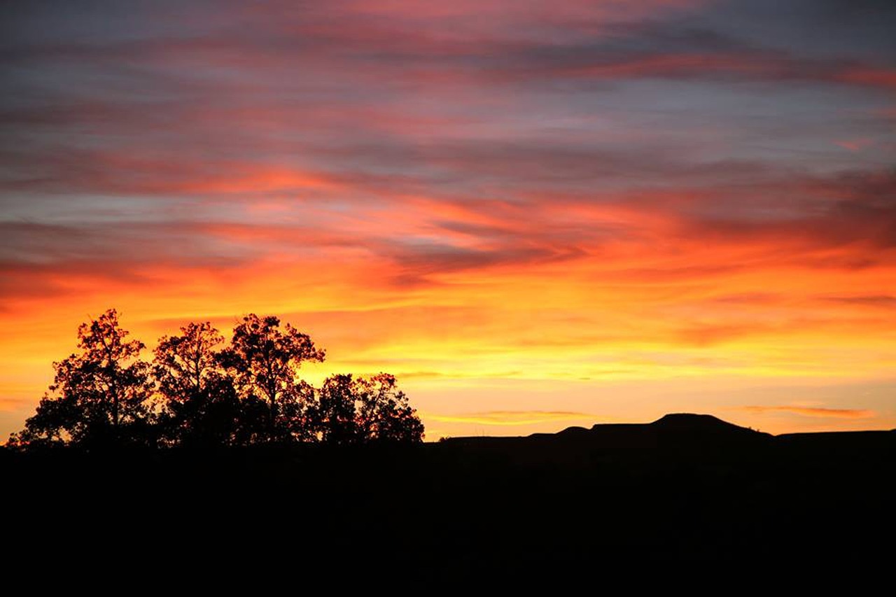 nature sunset clouds free photo