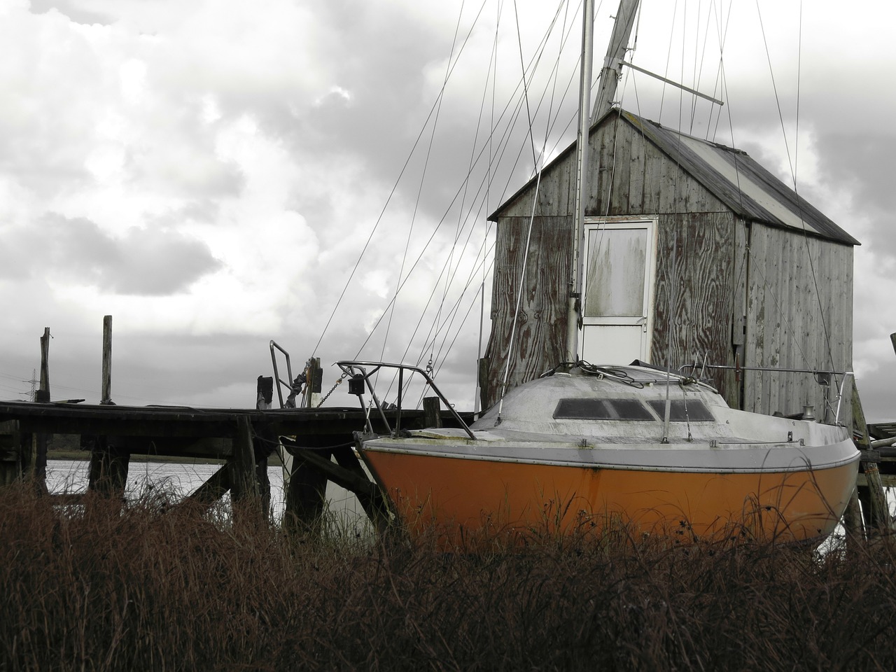 nautical boat shack free photo
