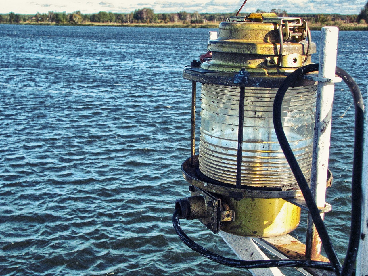 navigation lamp lighting ship free photo