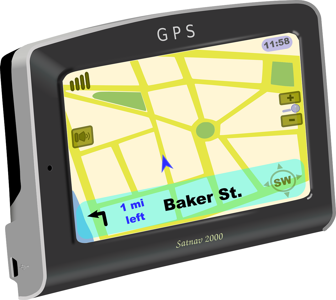navigation system gps direction free photo