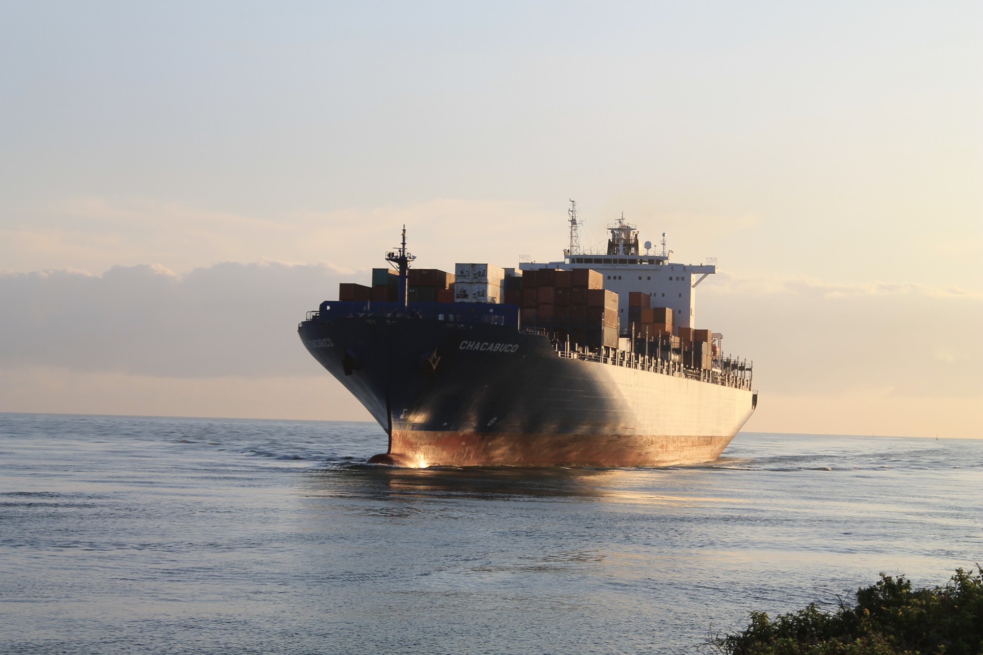 cargo ship chacabuco itajai free photo