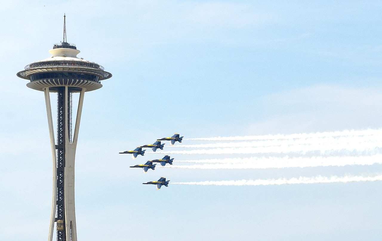 navy blue angels seattle aircraft free photo