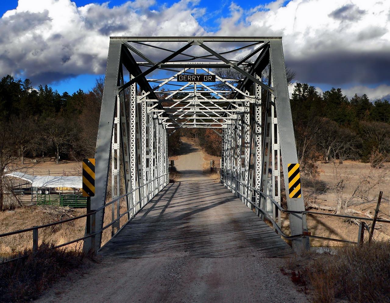 nebraska bridge landscape free photo