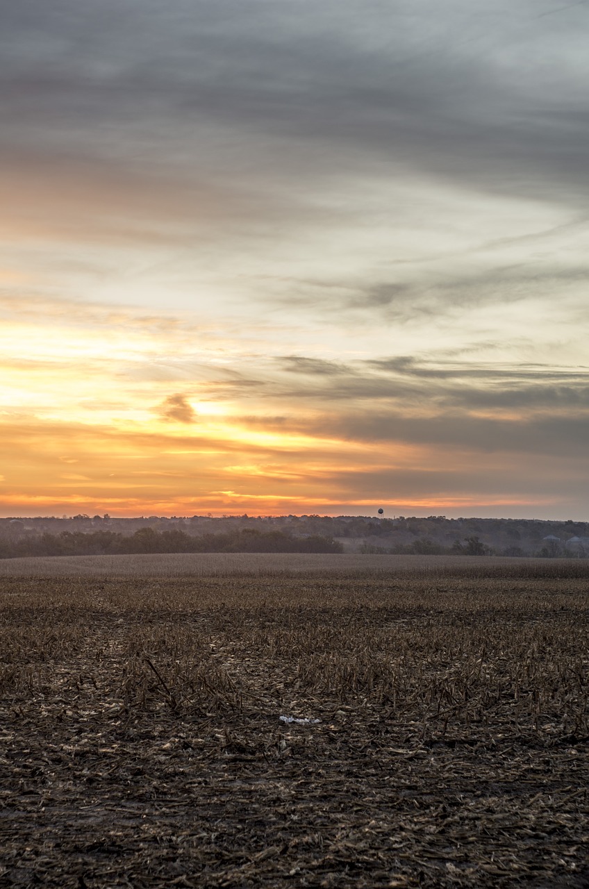 nebraska sunrise landscape free photo