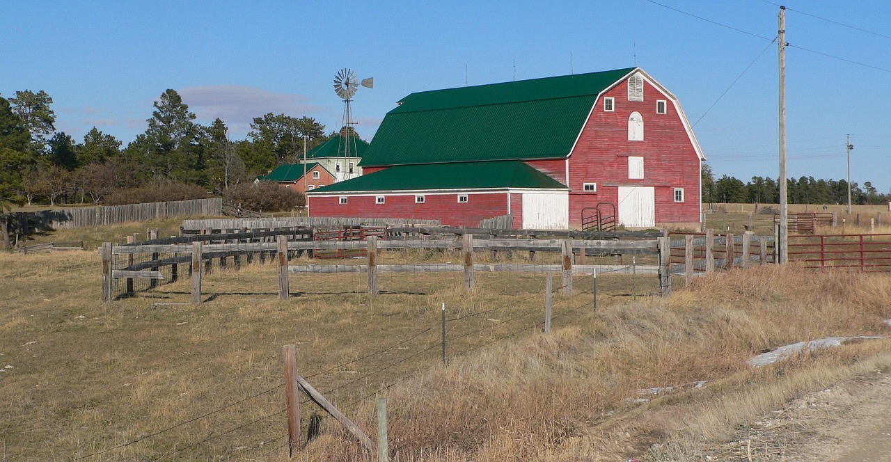 nebraska farm landscape free photo