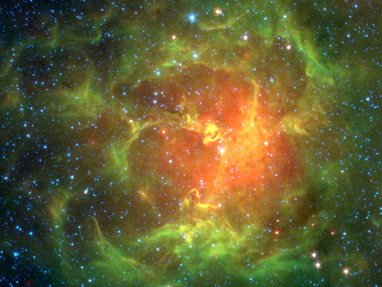 nebula trifid cosmos free photo