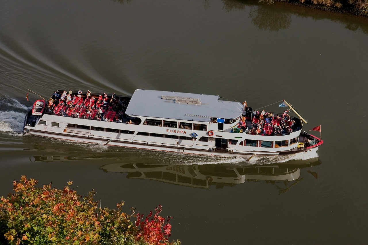 neckar boot excursion boat free photo