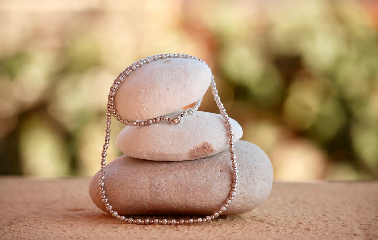 necklace bracelet stones free photo