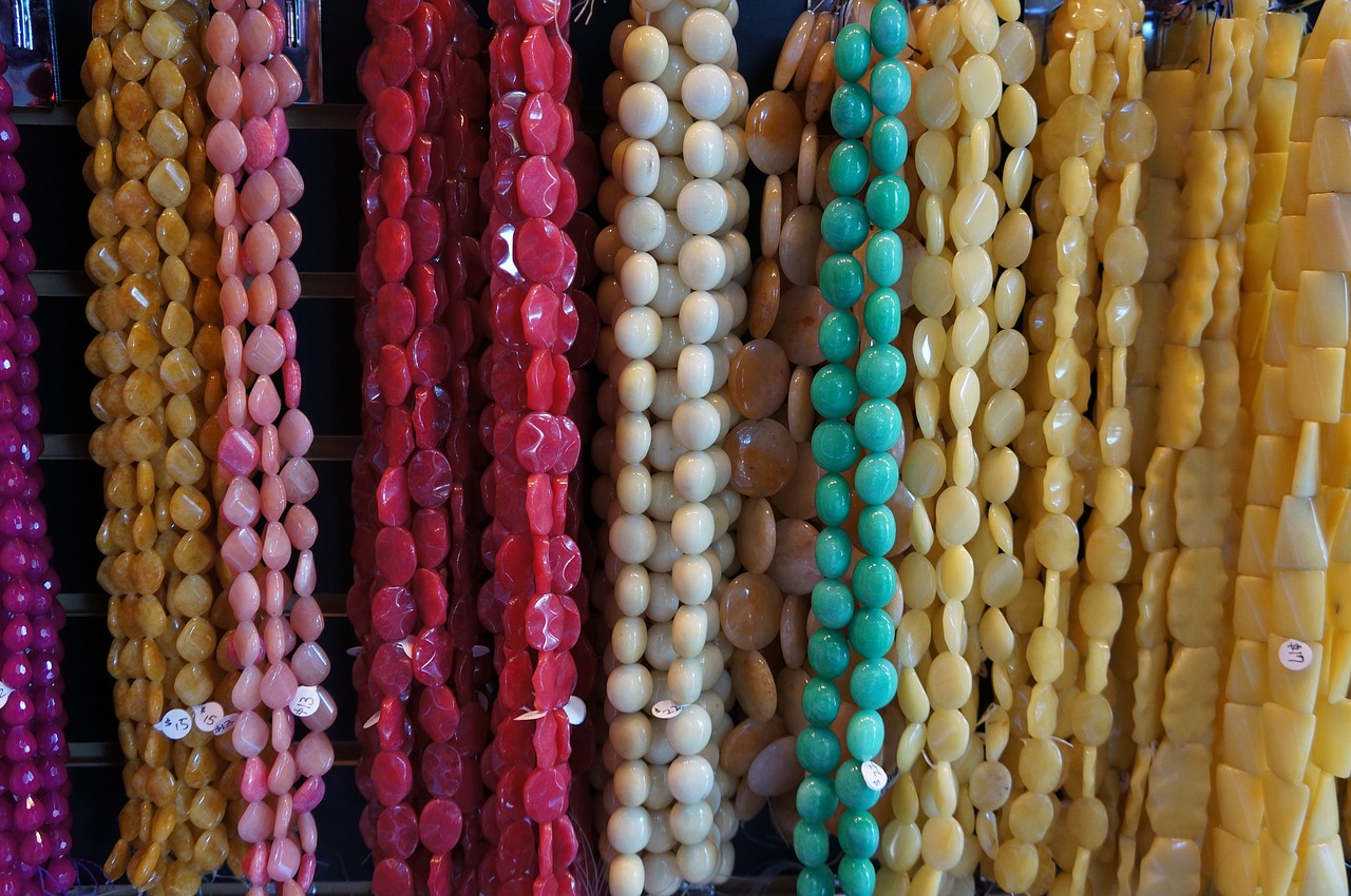 necklace colors colorful free photo
