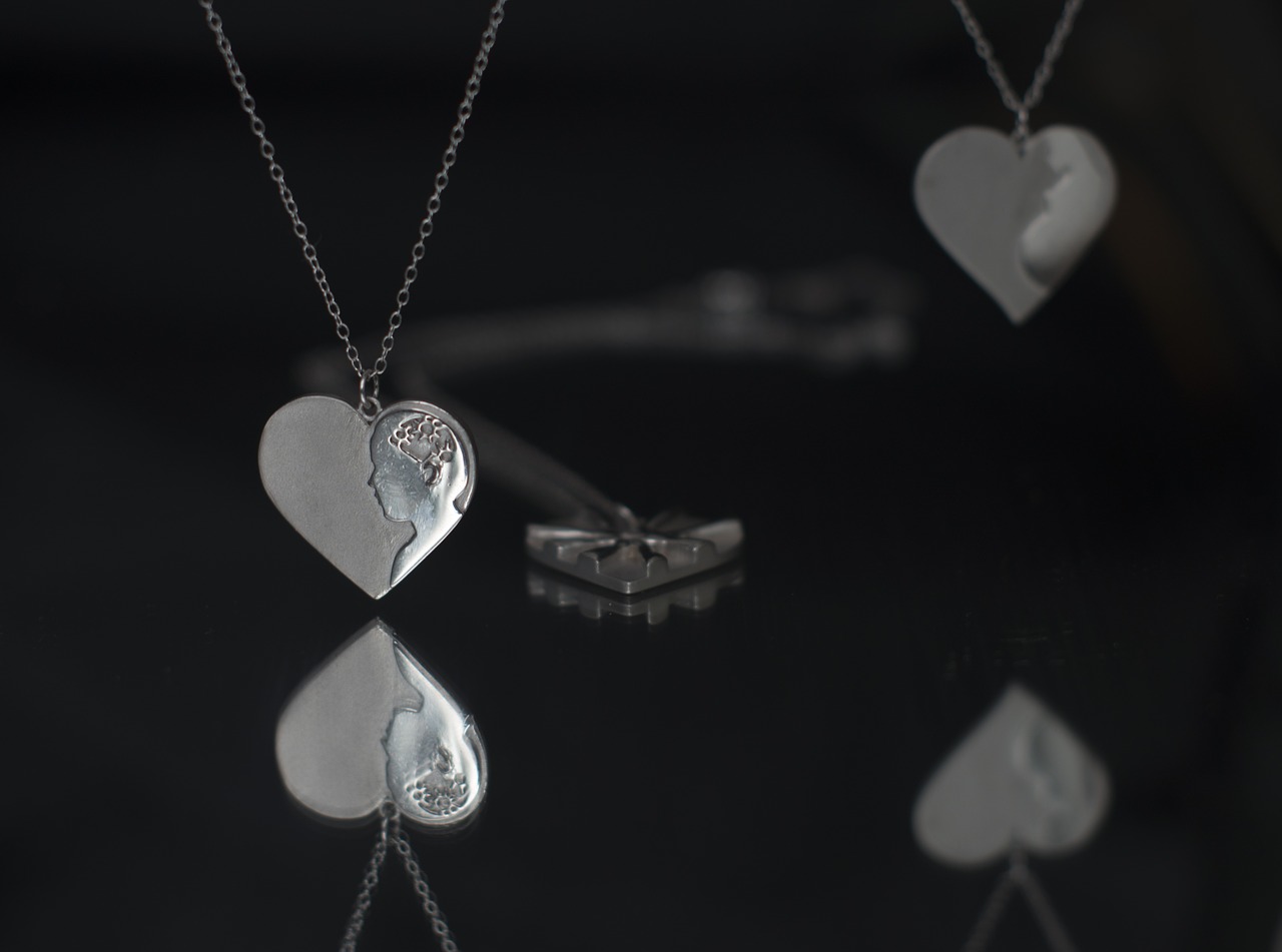 necklace  jewelry  heart free photo