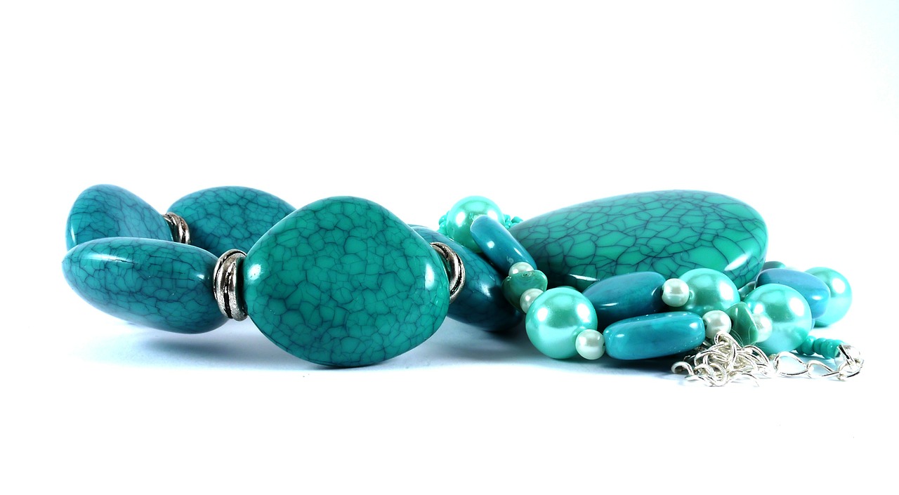 necklace jewelry teal free photo