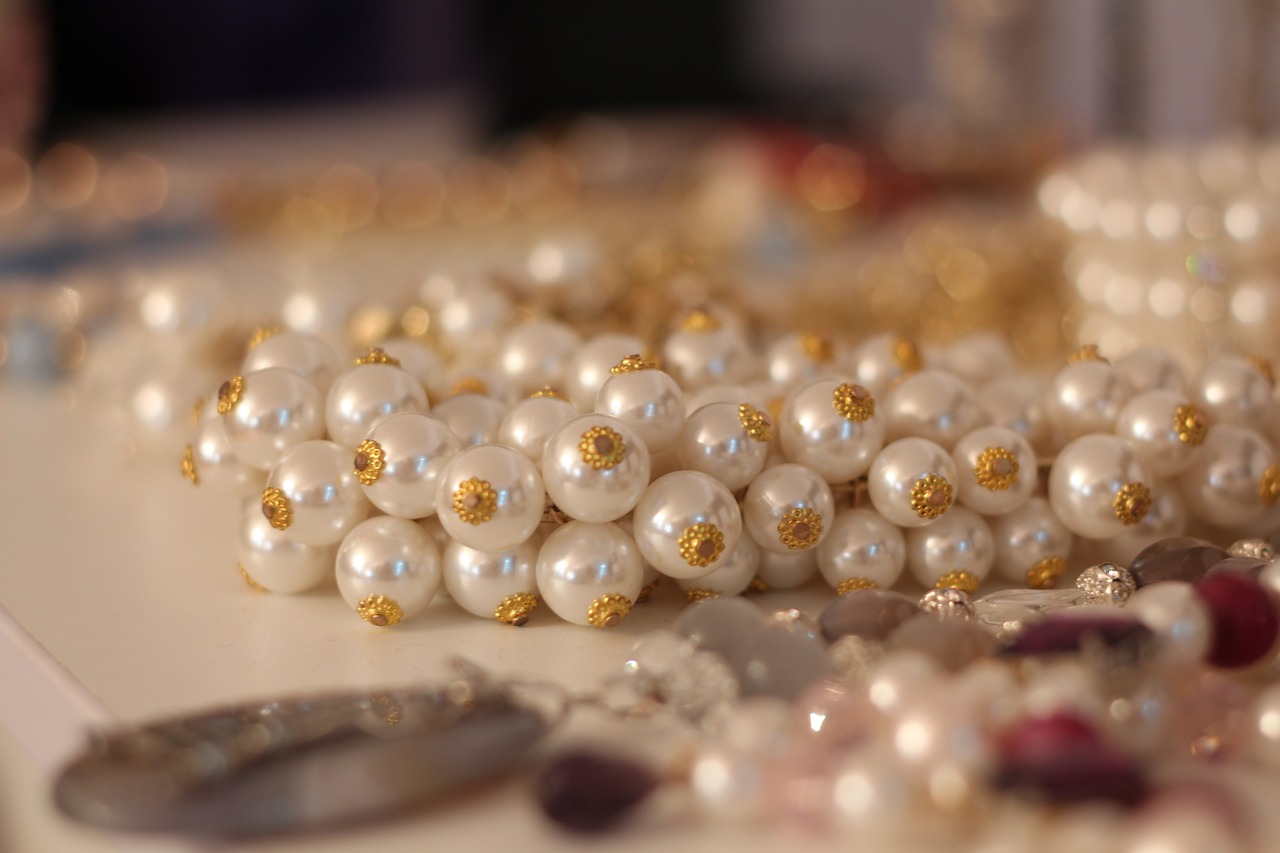 necklace beads jewelry free photo