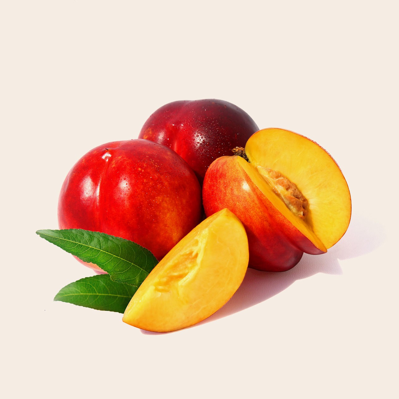 nectarine fruit health free photo