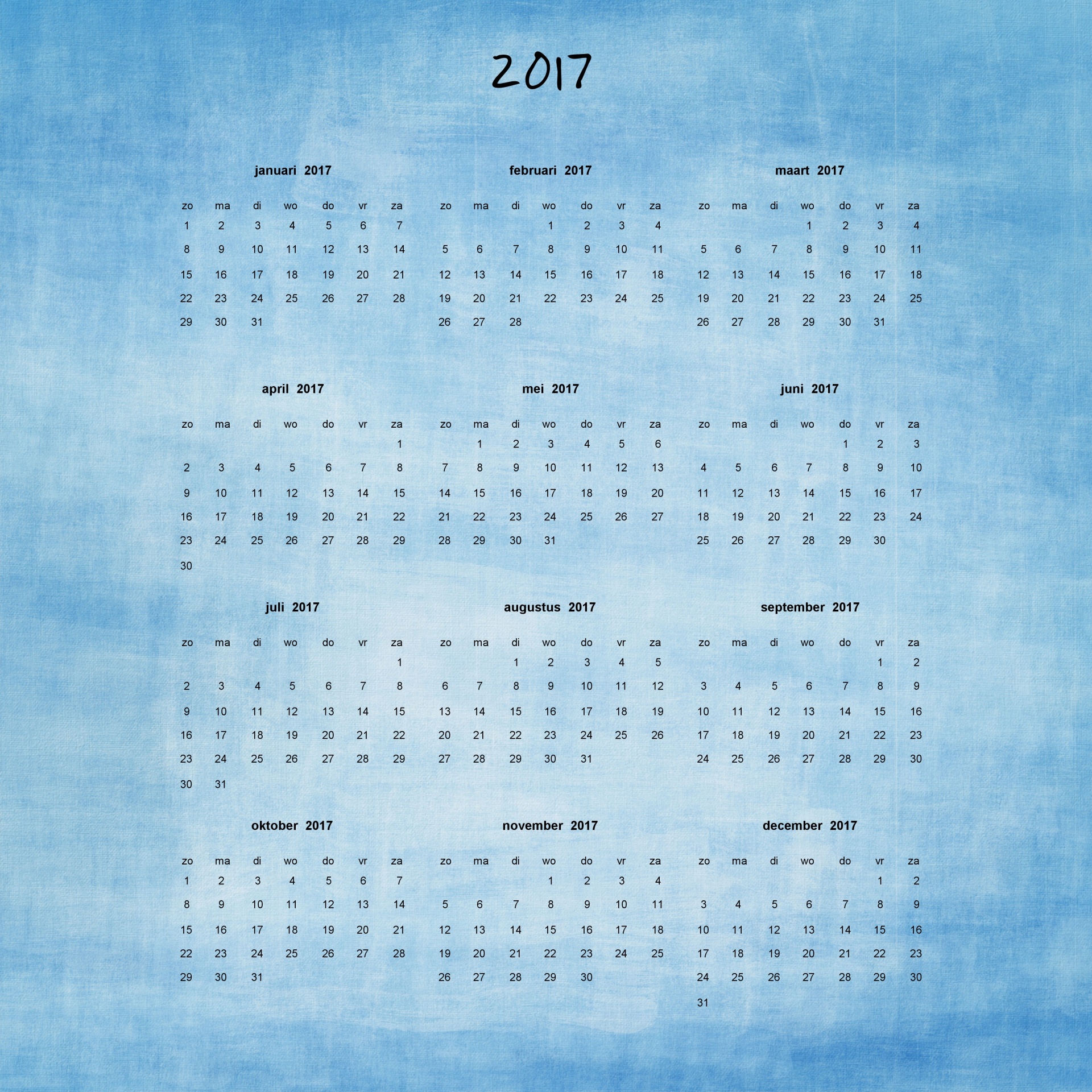 calendar years months free photo