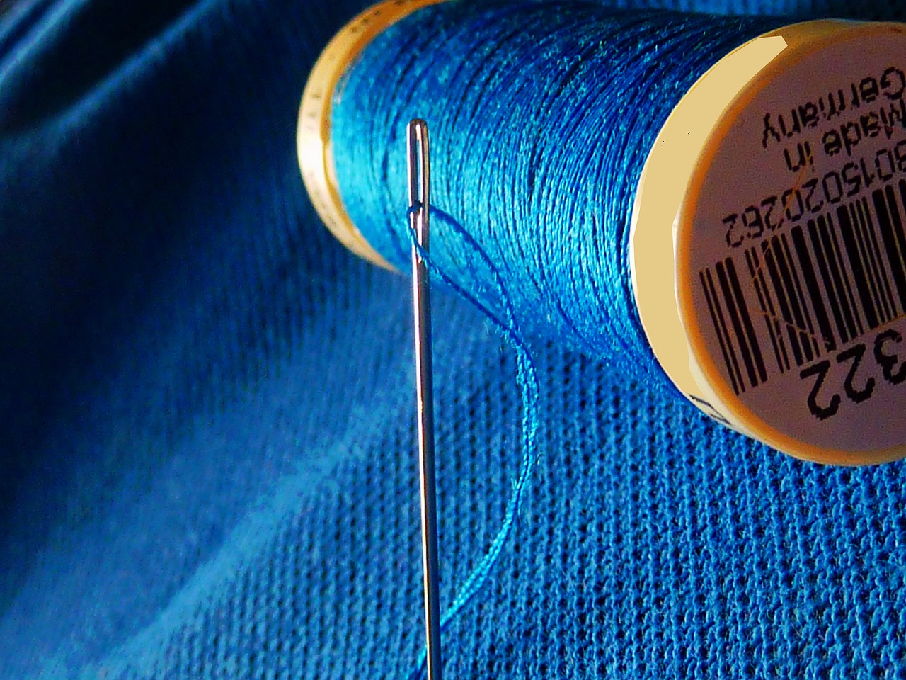 needle yarn sew free photo