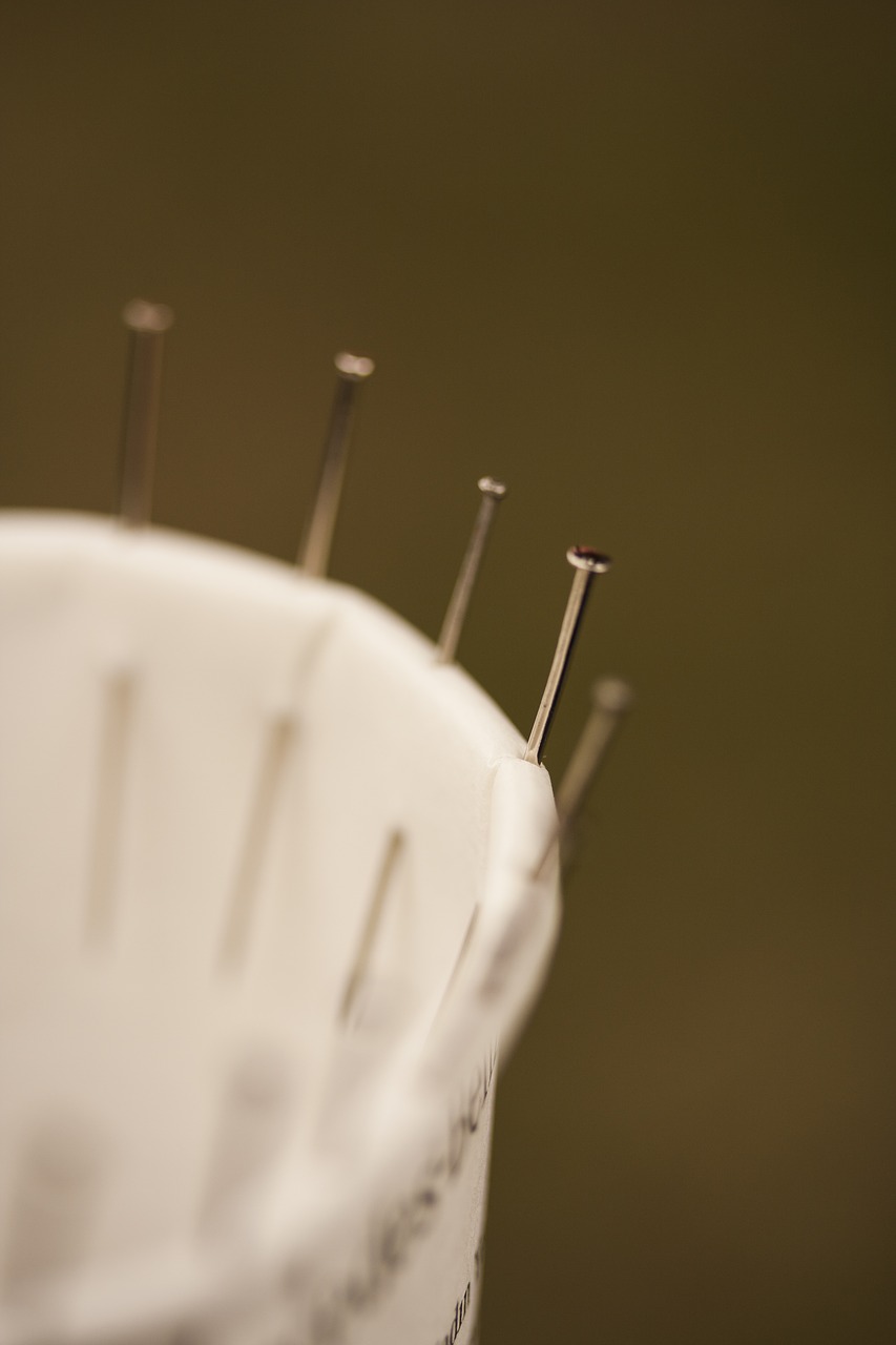 needle pin abstract free photo