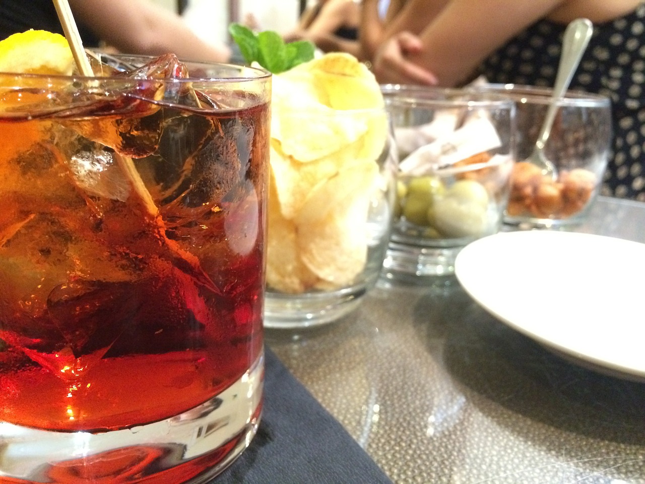 negroni drink liquor free photo