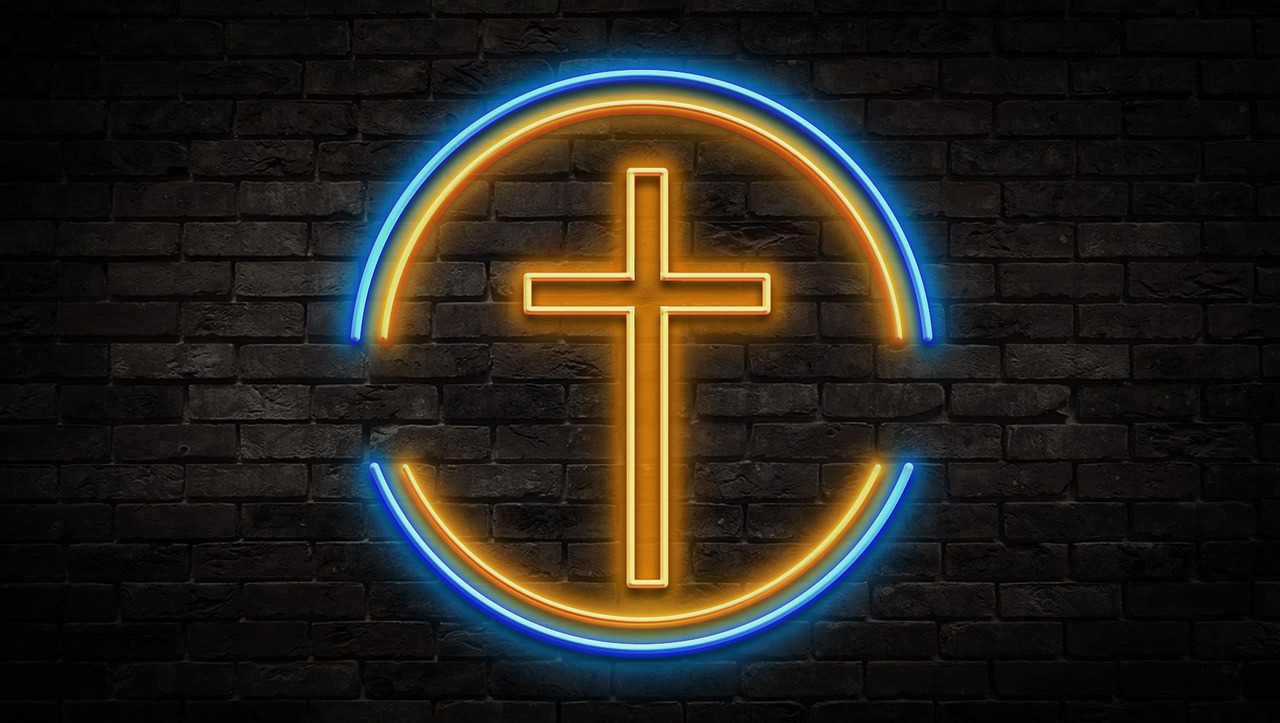 neon  sign  jesus free photo