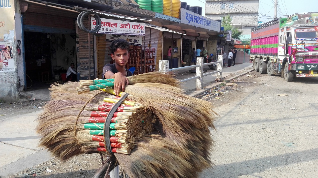 nepal street boy free photo