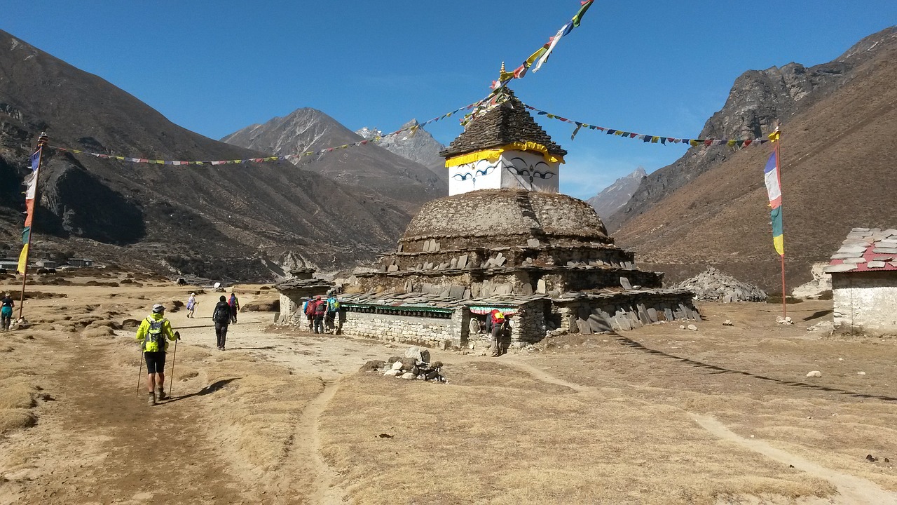 nepal stupa buddha free photo