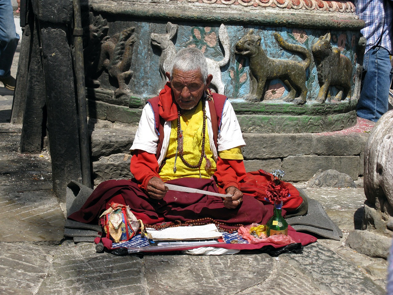 nepal hindu monk free photo