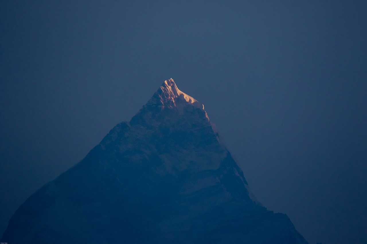 nepal  pokhara  fishtail free photo