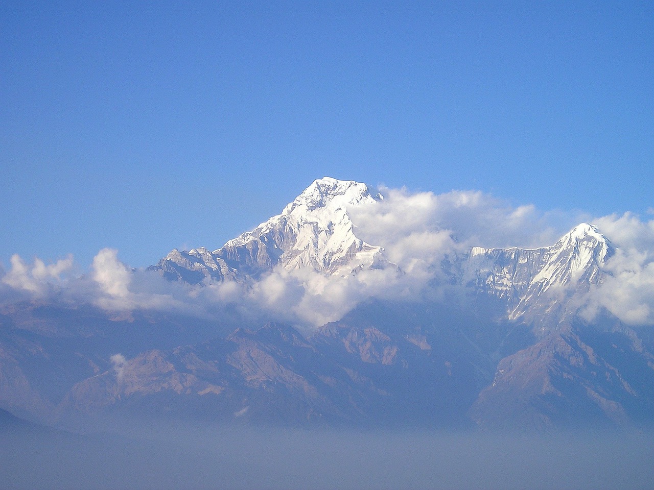 nepal himalayas mountains free photo