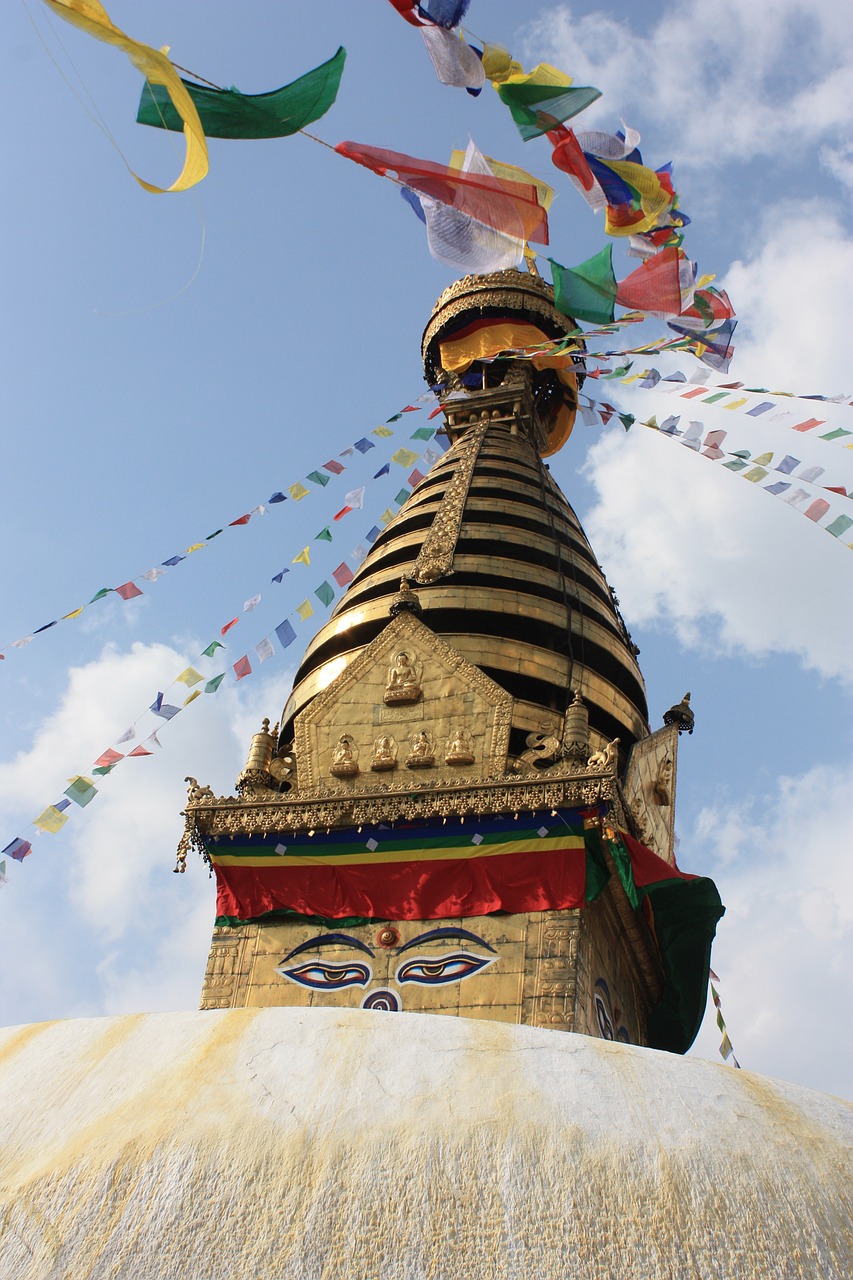 nepal kathmandu swayambhunath free photo