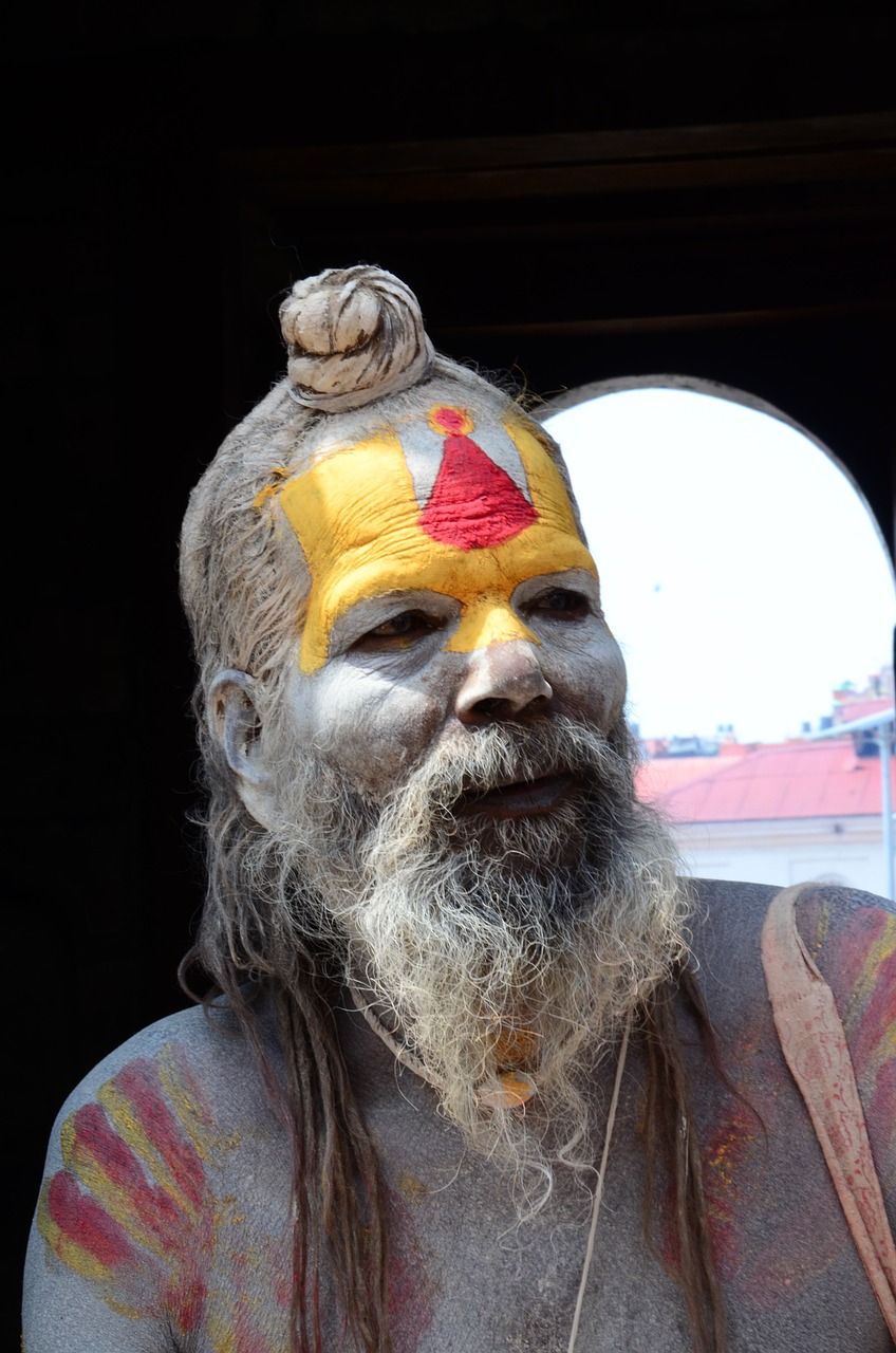 nepal holy man free photo