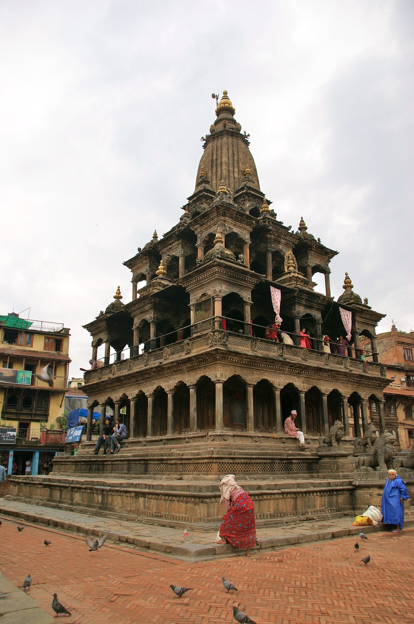 nepal kathmandu old town free photo