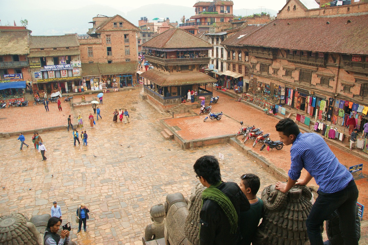 nepal old town places of interest free photo