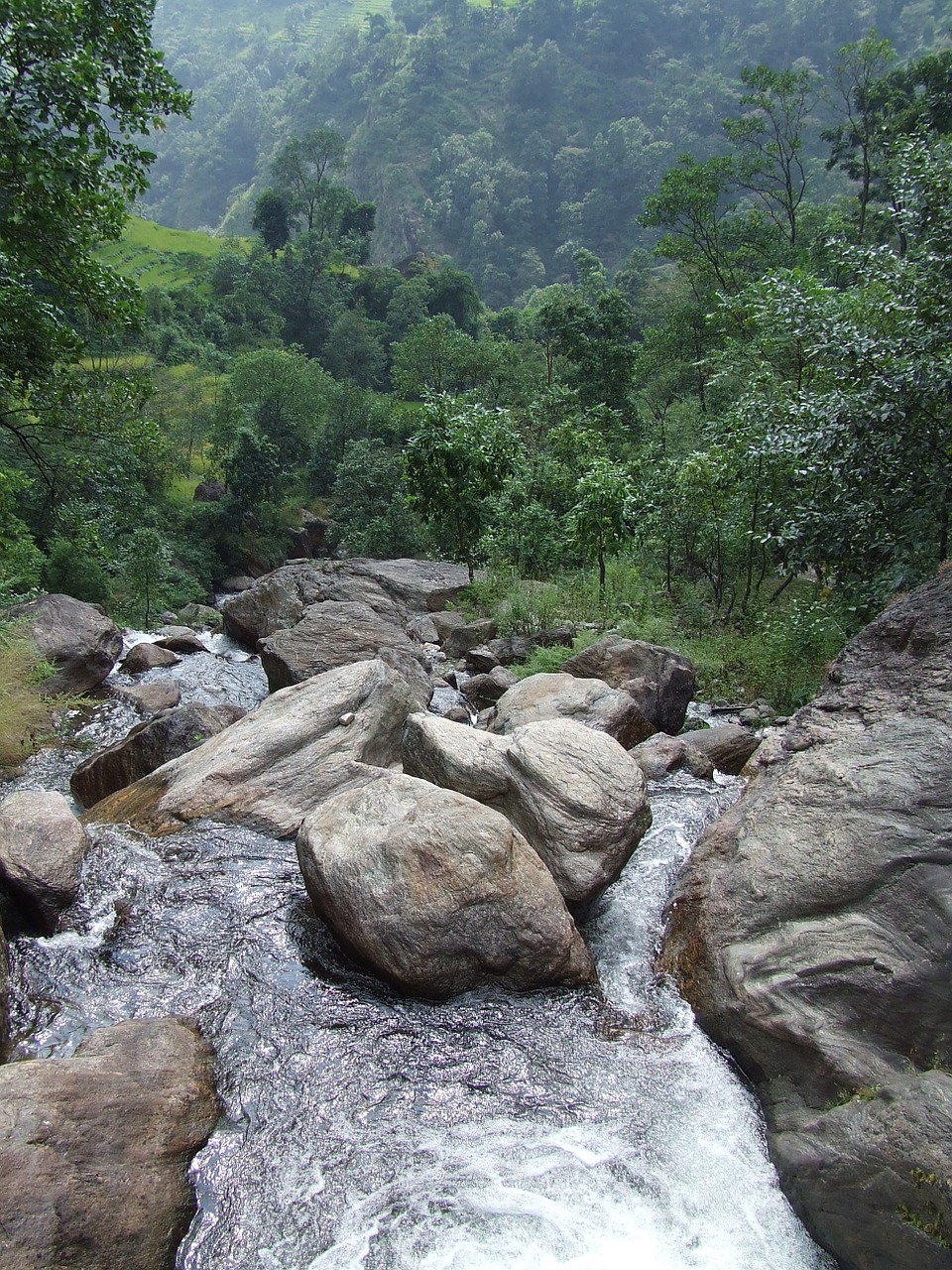 nepal annapurna trekking free photo