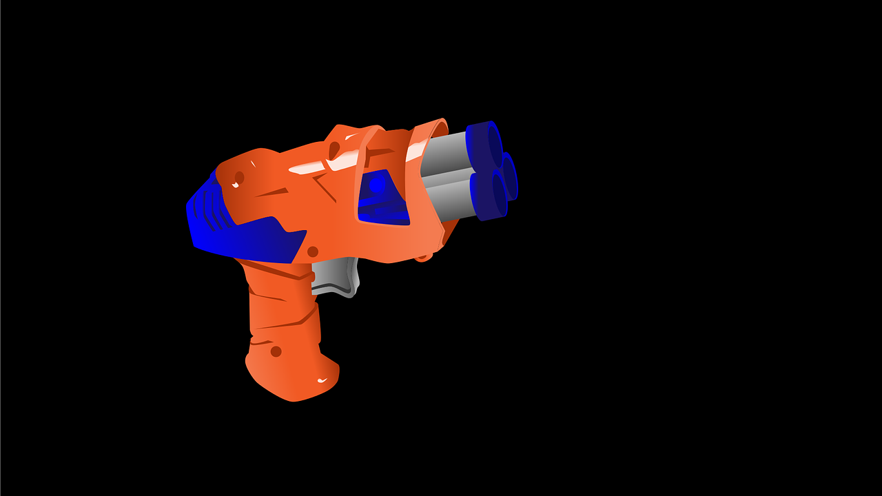 nerf gun toy free photo