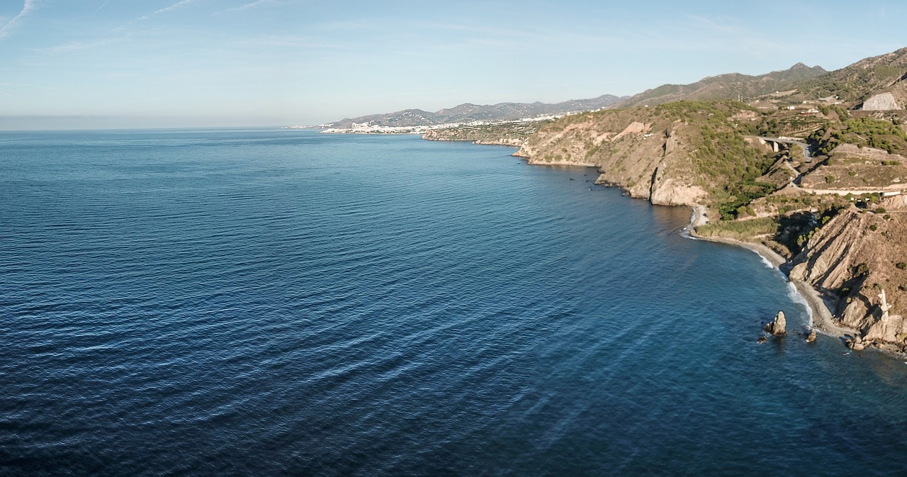 nerja  cliffs  maro free photo