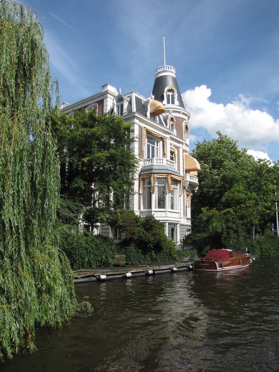 netherlands amsterdam boat free photo