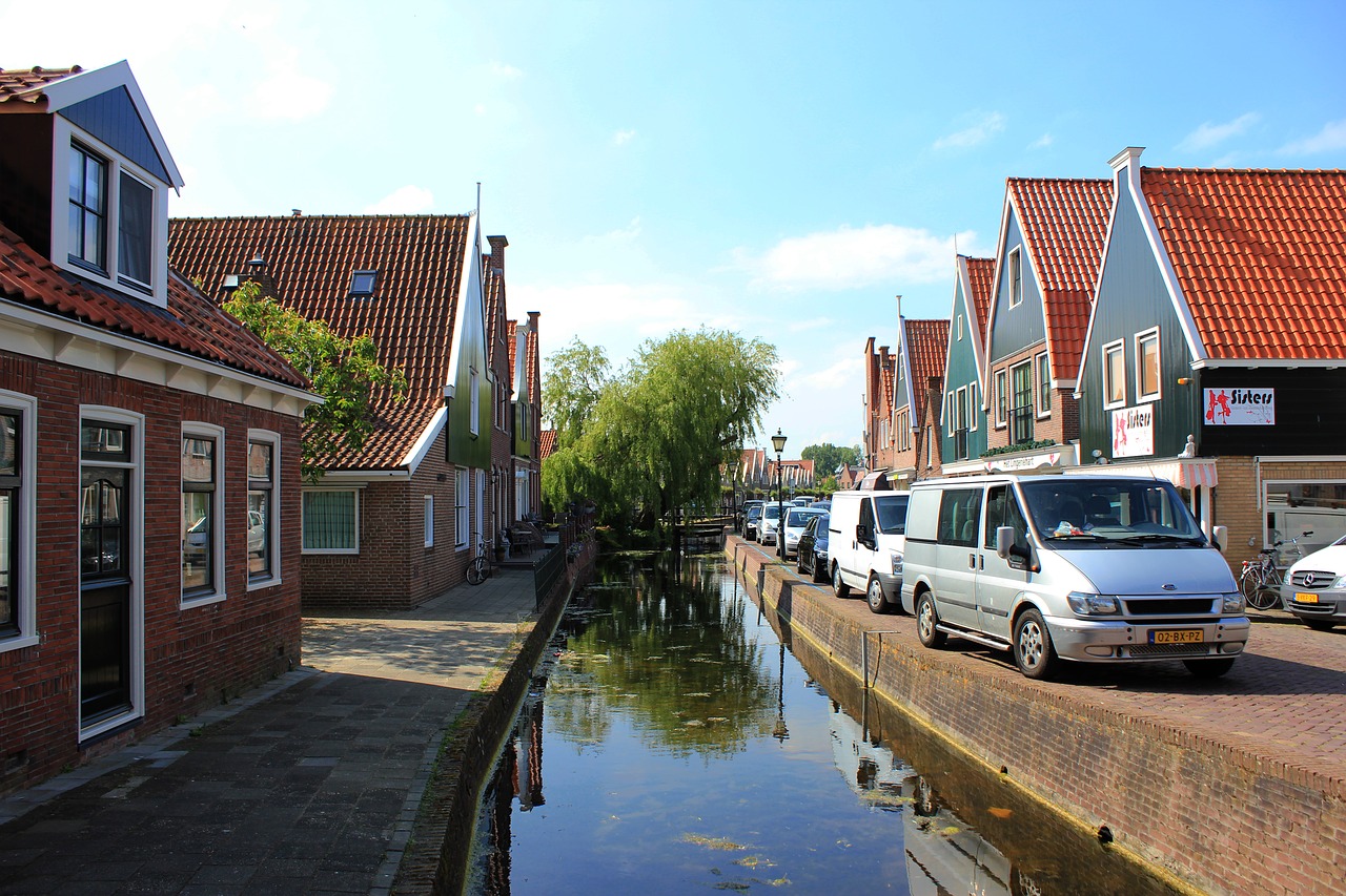 netherlands volendam channels free photo